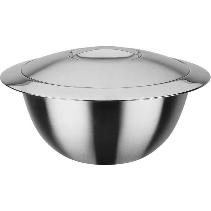 Saladier isotherme - GSW - DESIGN - 26 cm - Double paroi - Acier inoxydable