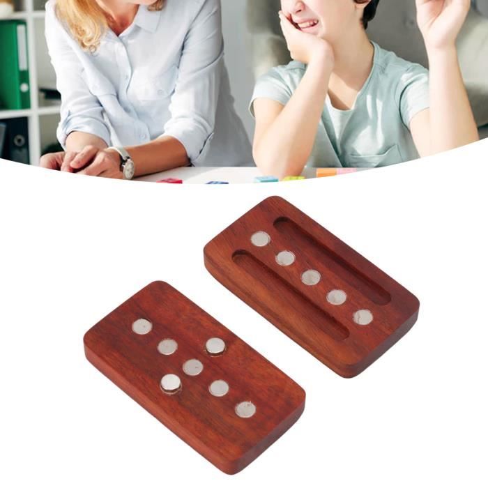 Jouet Fidget Slider Poker Magnétique En Métal - Anti-Stress, Pour Autisme, TDAH, Bureau Ou École