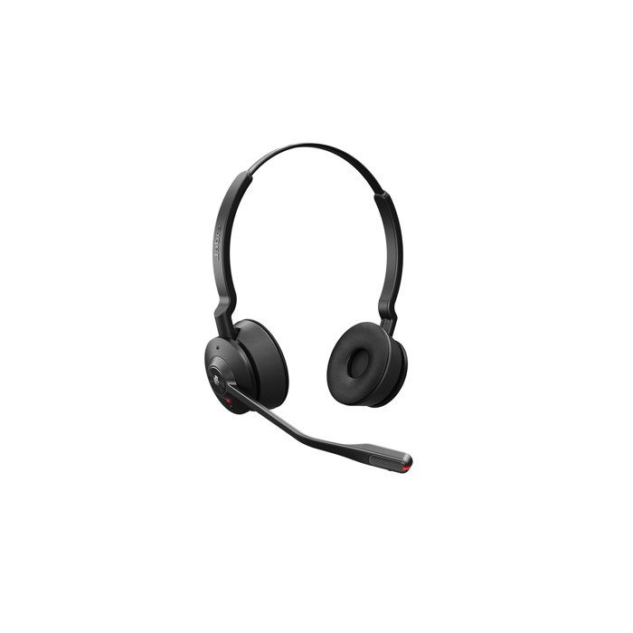 Casque stéréo - JABRA - Engage 55 SE - Microphone large bande - Portée 150 m - Sécurité DECT