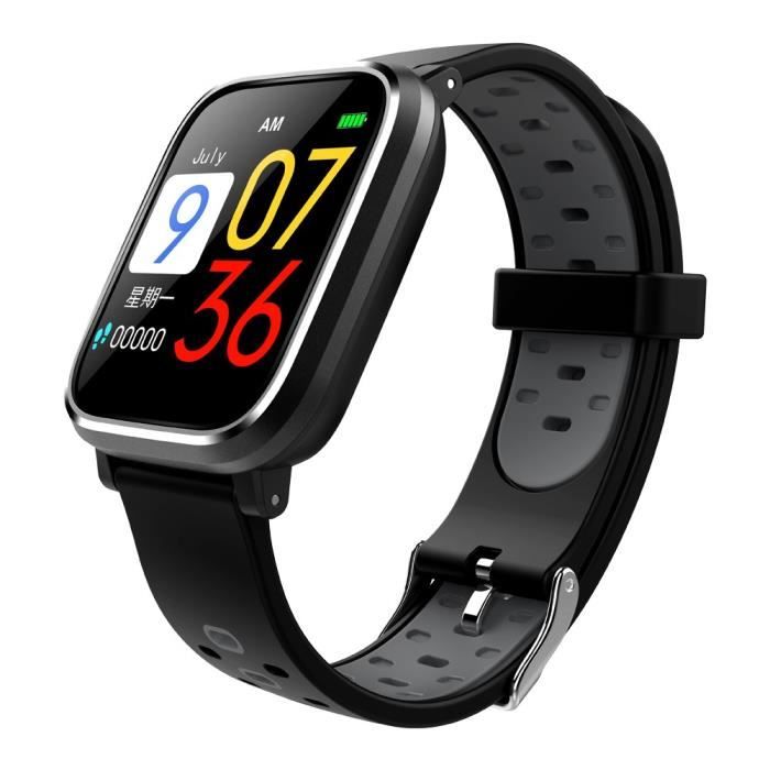 Montre Connect e Q58 1 3 Pouce Carr D tection De La Sant Sant