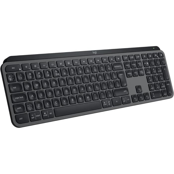Clavier Sans Fil LOGITECH MX Keys QWERTY Pan Nordique Rétroéclairé