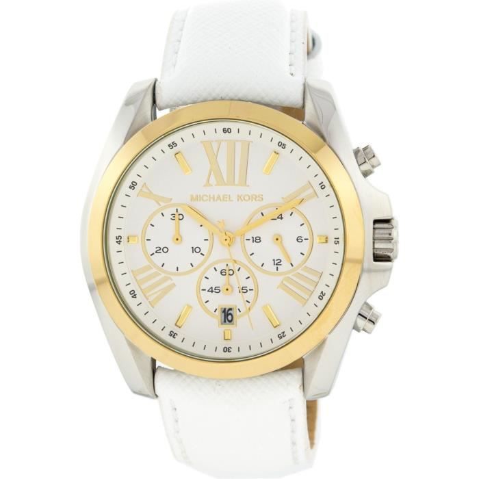 Montre michael kors sale blanche