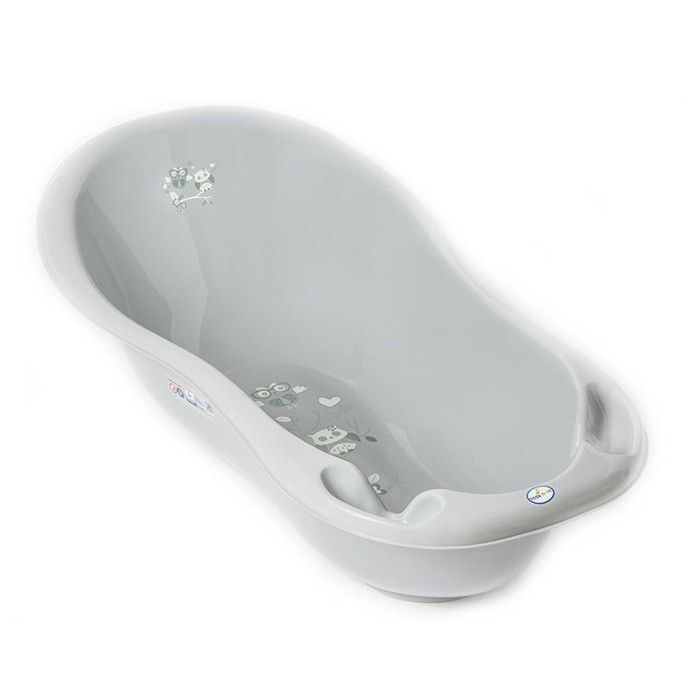 Baignoire bébé blanche avec vidange + grand support de baignoire - Made in  Bébé