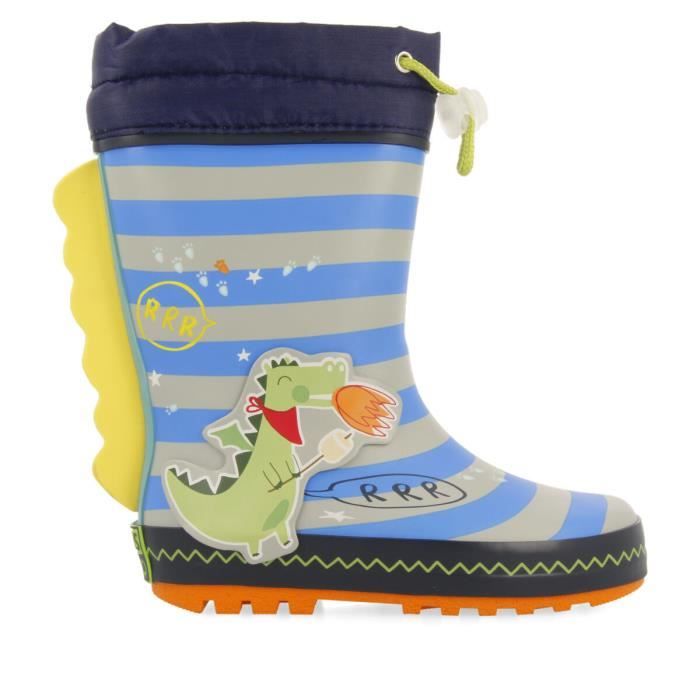 Bottes De Pluie Enfant Weishuo - Imperméables Et Antidérapantes - PVC Souple - Tailles 13 à 21