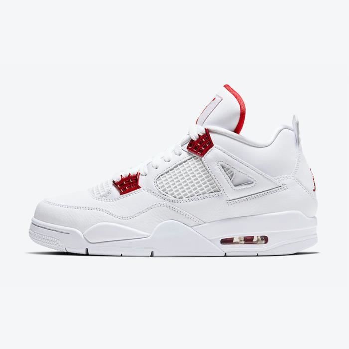 Jordan femme blanche et rouge outlet