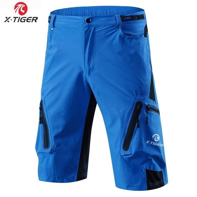 Shorts de VTT pour hommes Pro Cyclisme Coupe ample Respirant