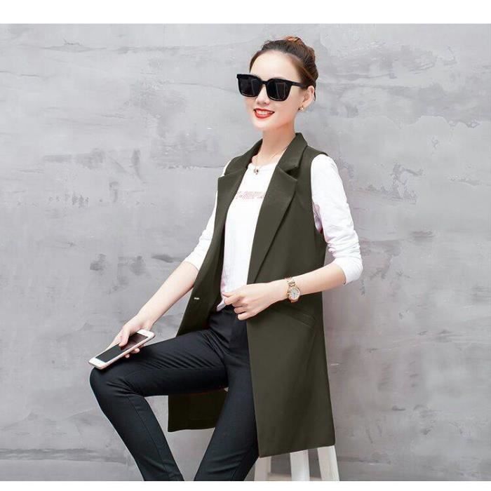 Gilet blazer femme online