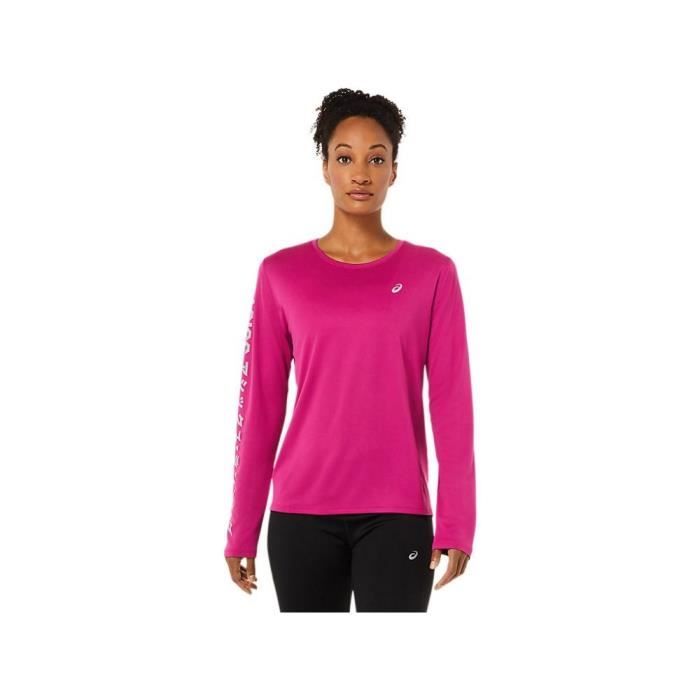 Sweat asics hot sale femme rose