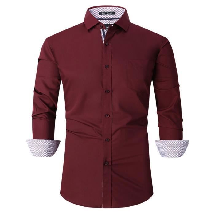 Chemise Free Fly Homme Grande Taille L, Bambou Bleu, Manches Longues UPF20