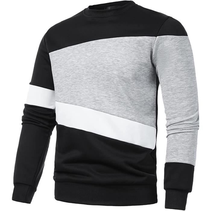 Sweatshirts Homme Décontracté Manches Longues Classique