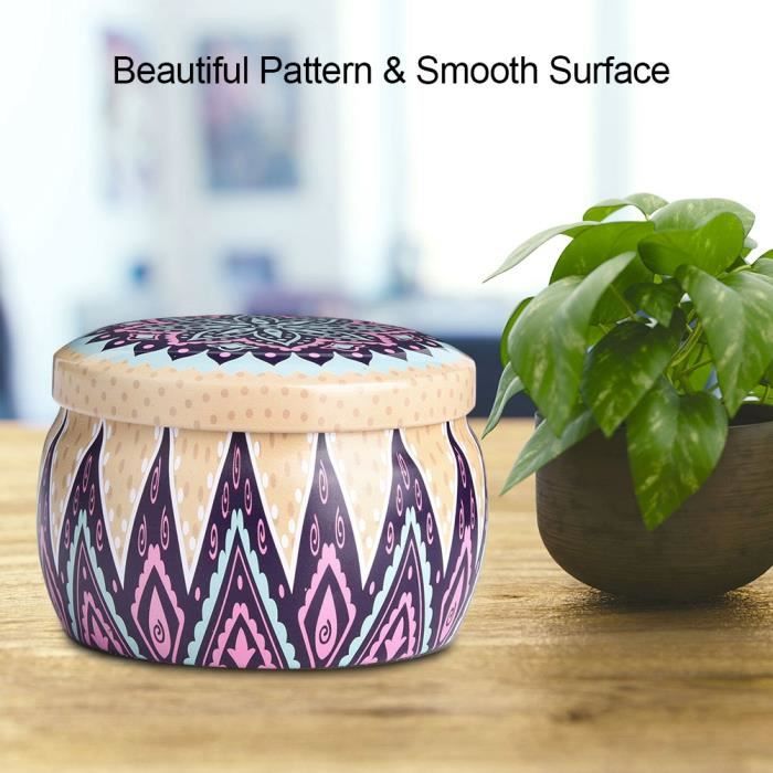 Boîte En Fer Blanc Vintage Avec Serrure - Rangement Pratique Pour Aliments, Bijoux, Petits Objets