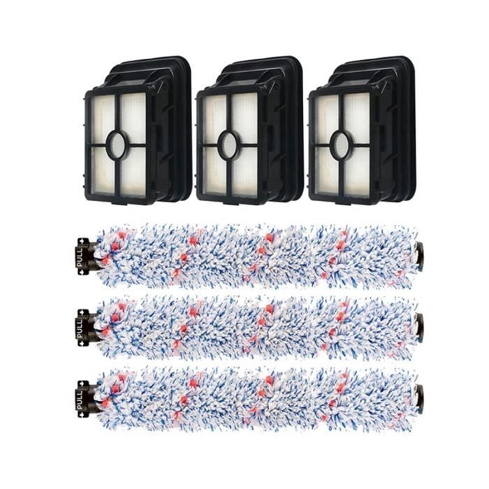 Rouleaux De Rechange Compatibles Bissell Crosswave - Parfait Pour Les Modèles Pet Pro, Sans Fil Et Séries 1713/2224E/2582E - 7