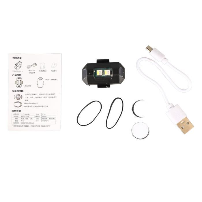 Sonew lumière stroboscopique à LED 10pcs LED lumière stroboscopique 7