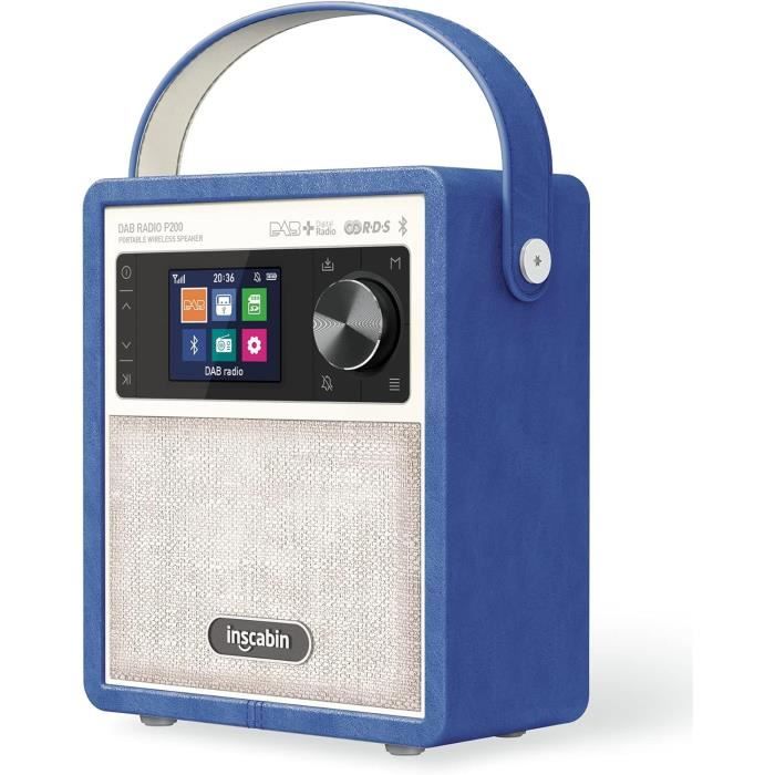 Inscabin P200 Portable Dab-Dab + FM numérique Radio- Haut-Parleur ...