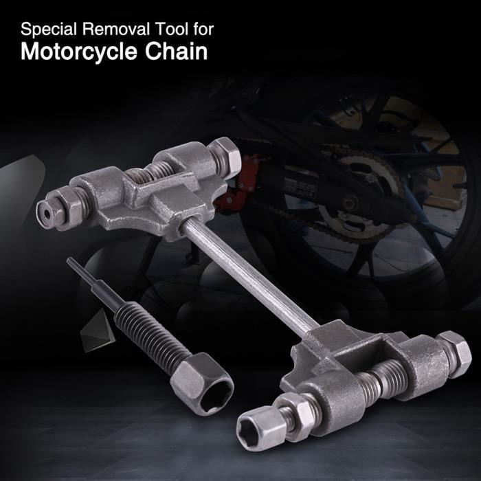 Outil Coupe-chaîne Et Démontage De Chaîne Moto/vélo - Double Fonction (casseur Et Monteur) - En Métal Robuste