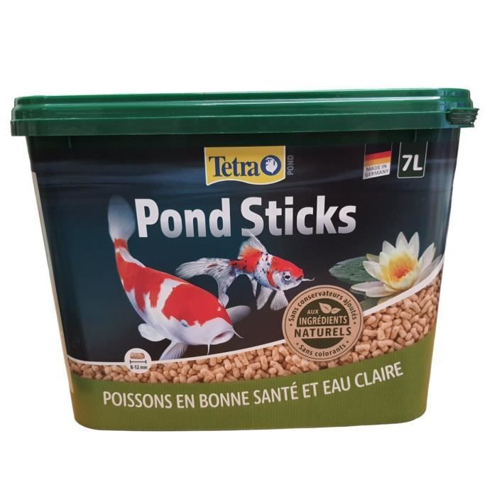 Aliment complet pour poissons de bassin - TETRA - Pond Sticks - 780 g - Grand - Poisson d'eau froide
