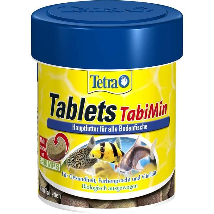 Tetra Nourriture Tabimin 120 Tablettes pour Aquariophilie - 7005103-HGN