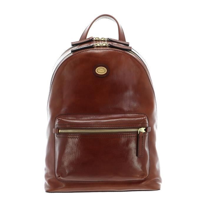 Sac The Bridge Story Uomo - Voyage Médecin, Repassage, Main - Cuir Marron Italien