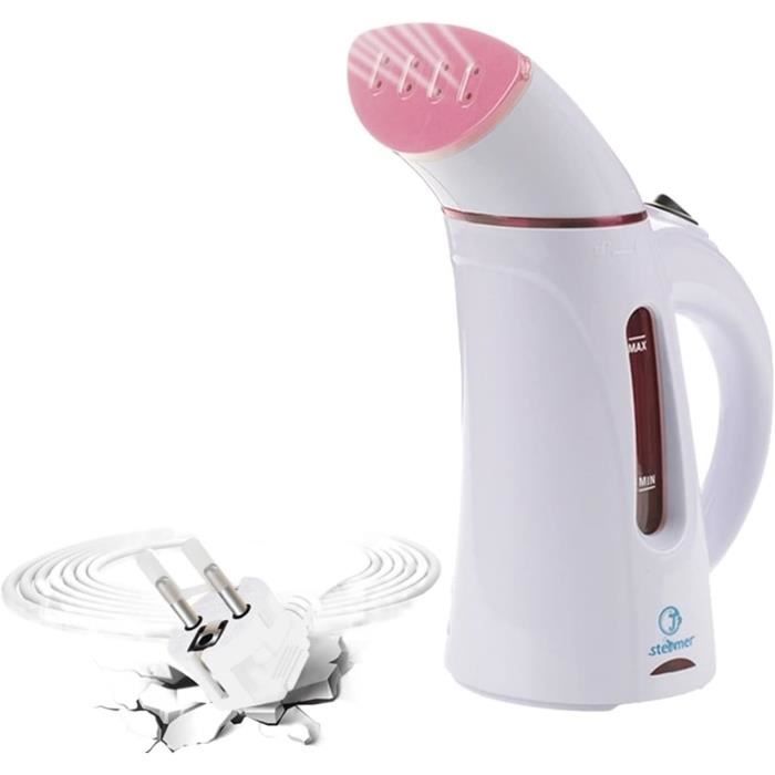 Vaporisateur à Vêtements Portable - 50ml, 40W, Fer à Vapeur Pliant Léger Pour Voyages Et Maison - 10