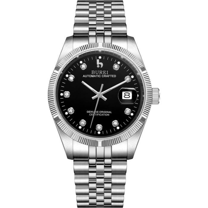 Montre Royale Élégante en acier pour Hommes main image 0