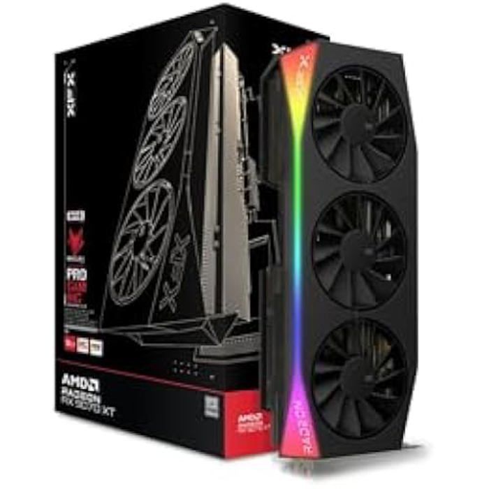 Carte graphique – XFX – Radeon RX 9070XT OC Gaming – 16 Go GDDR6 – HDMI 3xDP – AMD RDNA™ 4
