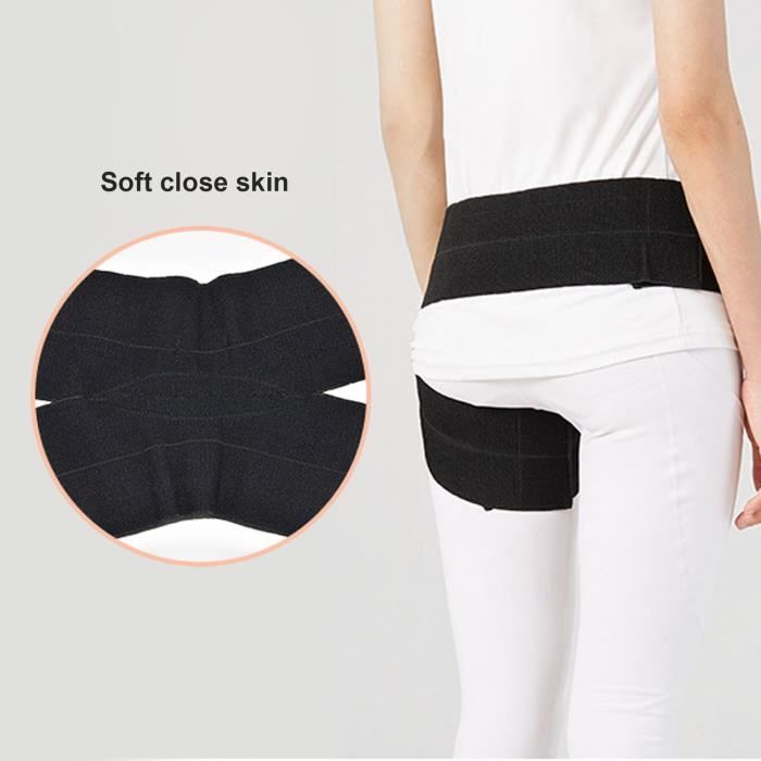 Soutien-gorge De Hanche / Bande De Compression Aine - Noir, Taille Unique, Auto-adhésif - Neuf