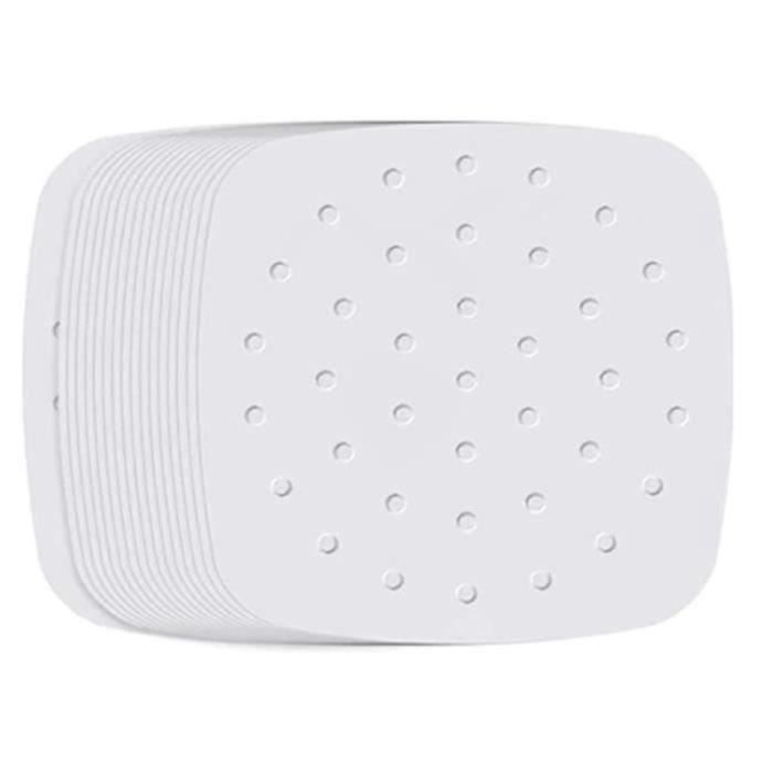 200pcs Papier Parchemin Pour Friteuse à Air, 22cm Doublure Friteuse à Air, Papier De Cuisson