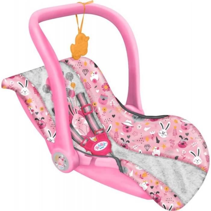 Zapf Creation 832424 Baby born Siège auto bébé pour poupée de 36 et 43 cm