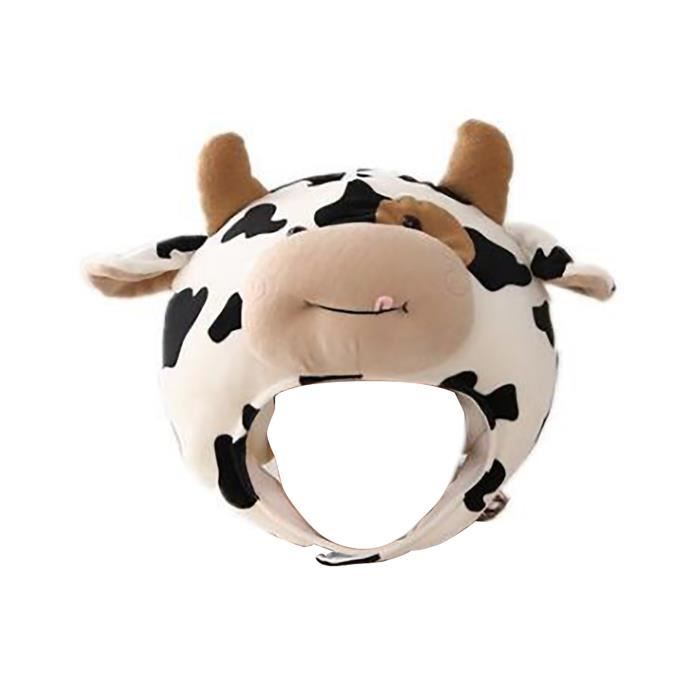 Chapeau De Cowboy Style Western Avec Décor Tête De Vache - Pour Soleil, Plage, Camping - Décontracté Et Fun