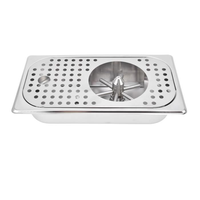 Rince-verres Automatique En Acier Inoxydable - Pour Café, Lait, Bars, Maison, Installation Sur Plan De Travail - 4
