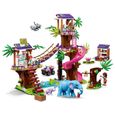 LEGO®  Friends 41424 La Base de Sauvetage dans la Jungle et la Clinique Vétérinaire, Jouet avec Figurines d'Animaux et Mini Poupées-1