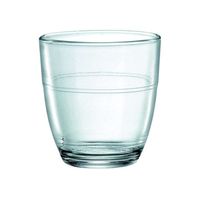 Duralex Gigogne Confezione 4 Bicchieri In Vetro Trasparente 16 Cl - Iconici, Infrangibili, Impilabili, Made In France