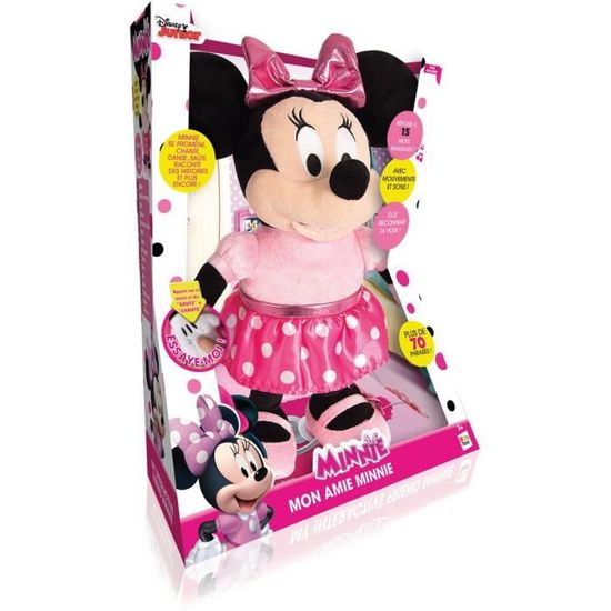 peluche interactive mon amie minnie