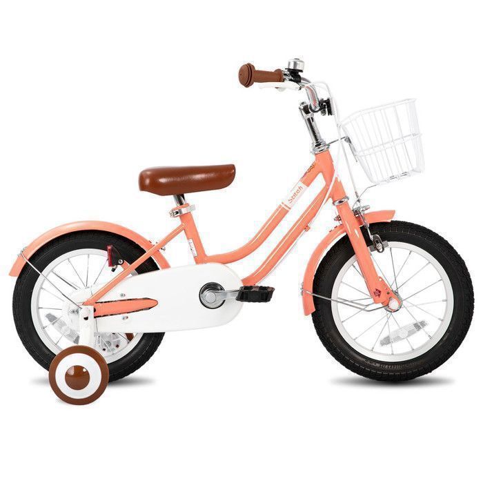 Vélo Pour Enfants De 18 Po Avec Roues D'entraînement Et Panier De Costway Pour Garcons Et Filles De 5 9 A 8 Ans Vélo Pour Enfants De 18 Po Avec Roues D'entraînement Et Panier De Costway Pour Garcons Et Filles De 5 9 A 8 Ans
