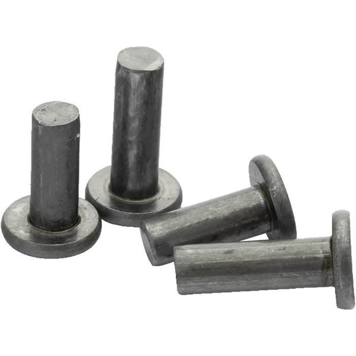 Rivet Pop Rivets Plaque Immatriculation Noir Aluminium pour Pince a