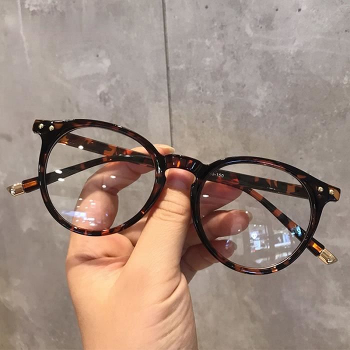 Fashion Lunettes Anti Lumière Bleu Avec Son Etui Pour Femme - Léopard -  Prix pas cher