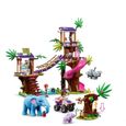 LEGO®  Friends 41424 La Base de Sauvetage dans la Jungle et la Clinique Vétérinaire, Jouet avec Figurines d'Animaux et Mini Poupées-2