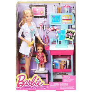 Poupée Barbie Docteur Cdiscount