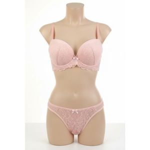 Ensemble Lingerie Rose Lady Rose - Soutien-gorge 95B Souple, Destockage NEUF Avec étiquettes