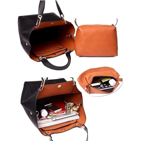 Sac à Main Femme En Cuir Véritable Souple - Modèle I-274, Neuf Avec étiquettes
