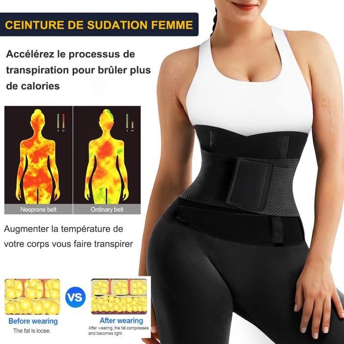 Ceinture sale sudation femme