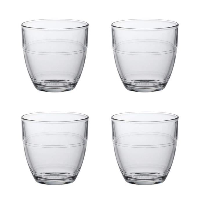 Duralex Gigogne - Lot De 10 Bols En Verre Trempé Empilables - Fabriqué En France