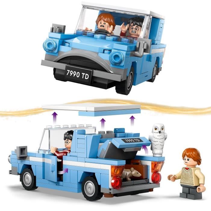 LEGO Harry Potter 76424 La Ford Anglia Volante, Jouet pour Enfants, Voiture ?� Construire 