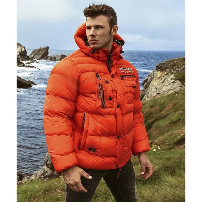 Veste d hiver pour homme Geographical Norway Citernier Marine L