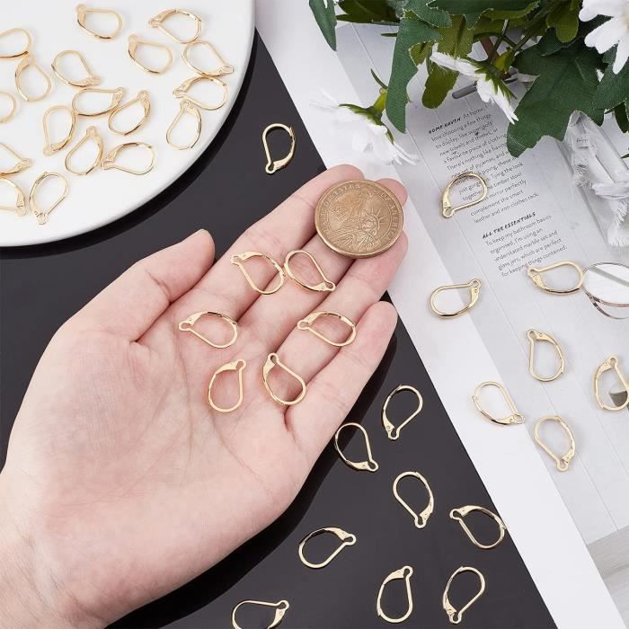 Crochets D'oreille En Laiton En Gros Pour Création De Bijoux - Fr