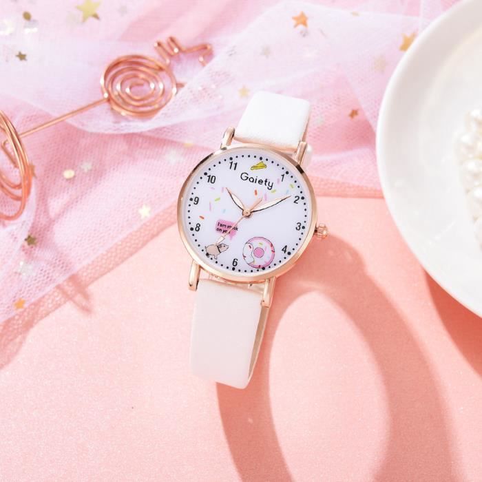 Montre sales etanche fille