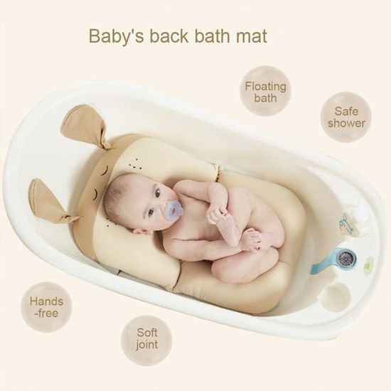 Moonvvin Coussin De Bain Flottant Pour Bebe Bebe Puericulture Baignoires Et Sieges De Bain