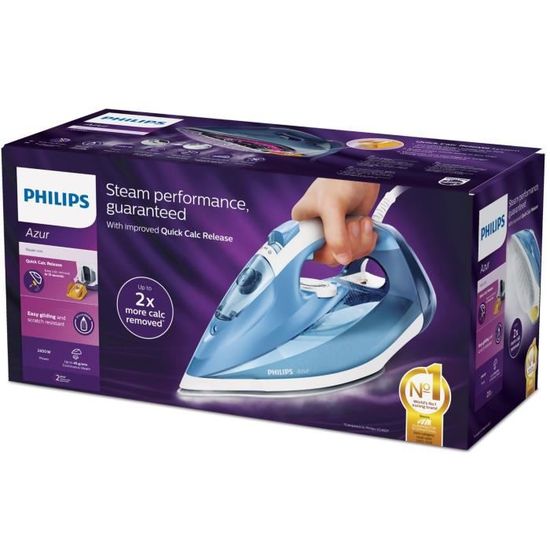 Philips Gc4532 20 Fer A Repasser Vapeur Azur 2400 W 45g Min Pressing 180g Bleu Achat Vente Fer A Repasser Xl Cdiscount