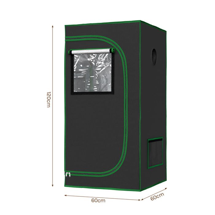 POTLAB Mini Tente De Culture Pour AeroGarden – Petite Serre Hydroponique Intérieure 48 X 35,1 X 55,1 Cm, Idéale Pour Herbes Aromatiques Et Plantes D'Intérieur