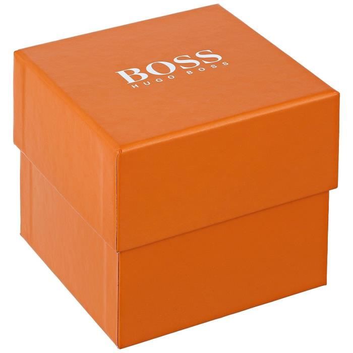 Boss Orange Montre Analogique pour Homme movement Quartz en Cuir